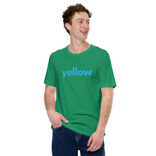 Daltonics Unisex t-shirt GREEN_yellow