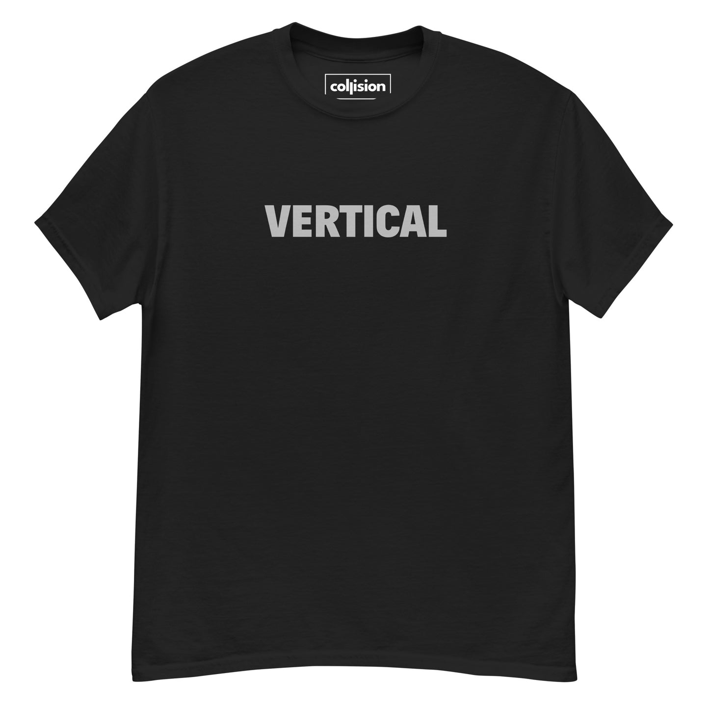 "VERTICAL" Men's classic tee black