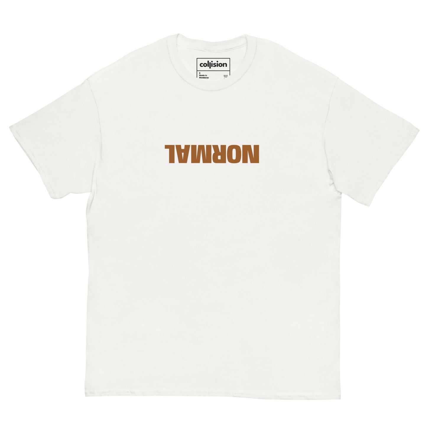 "NORMAL" Men's classic tee White