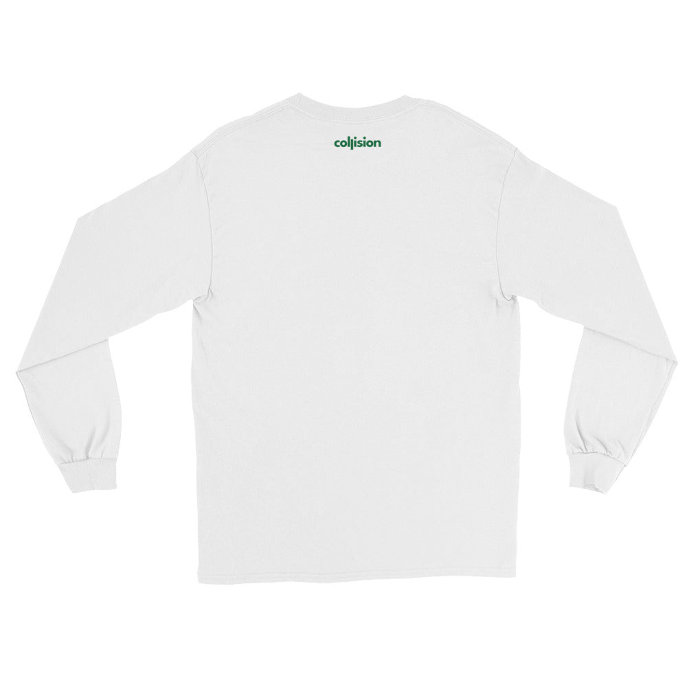 "FAMOUS" Men’s Long Sleeve Shirt White