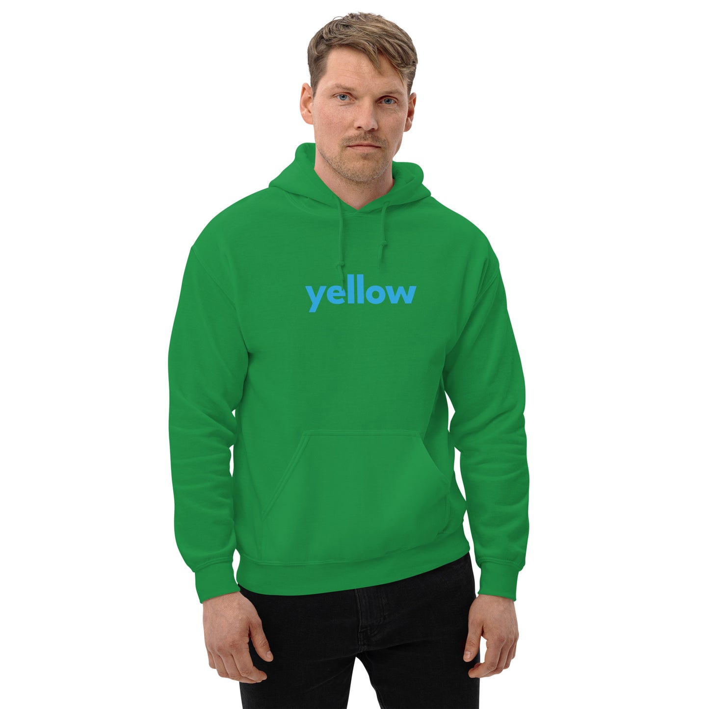 Daltonics Unisex Hoodie GREEN/yellow