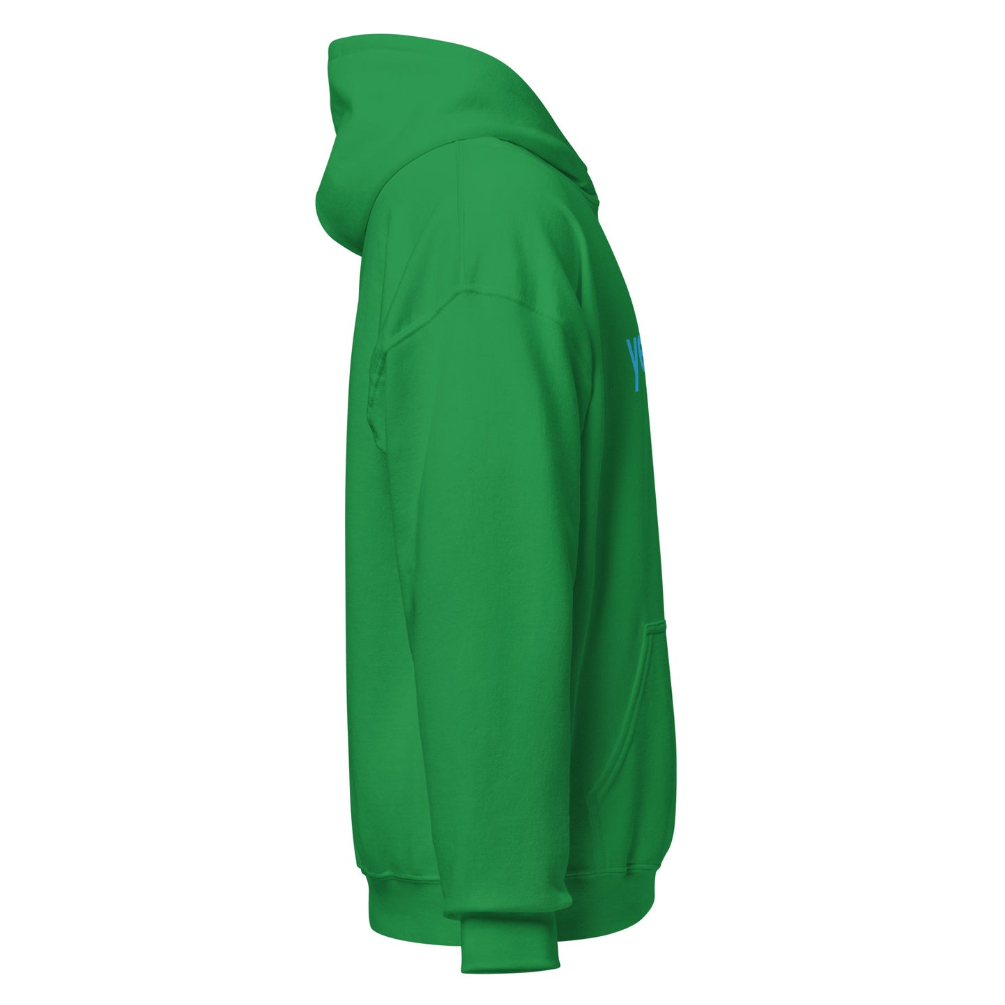 Daltonics Unisex Hoodie GREEN/yellow