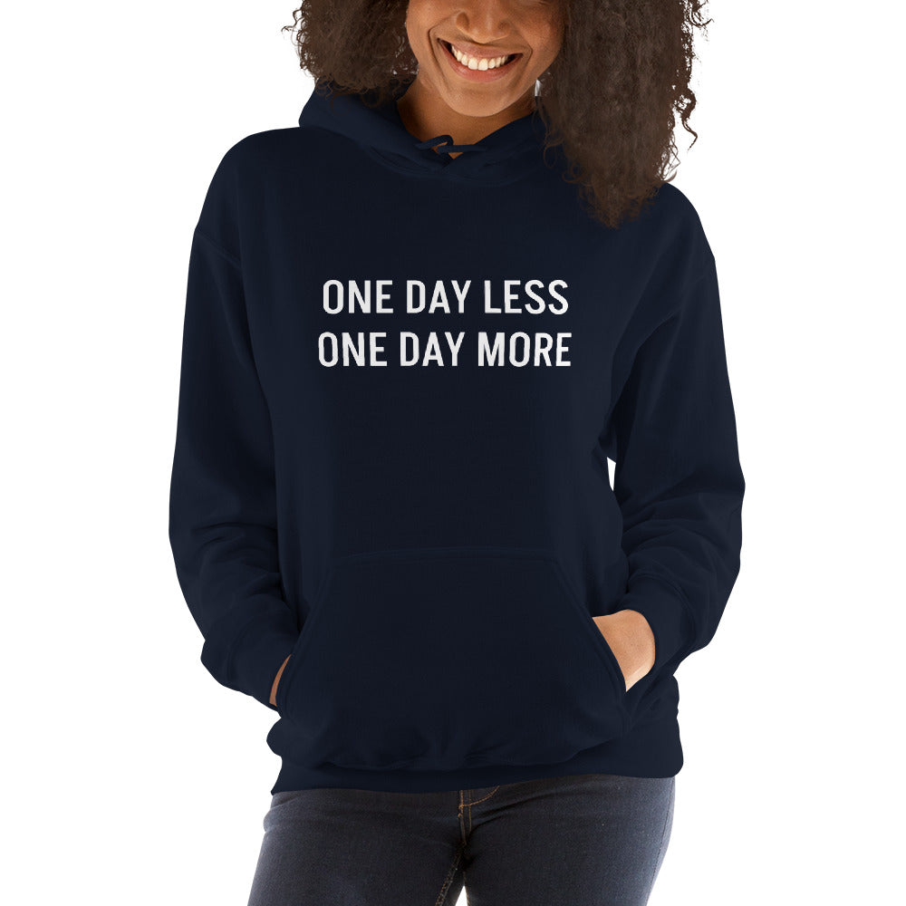 "One Day" Unisex Hoodie Navy