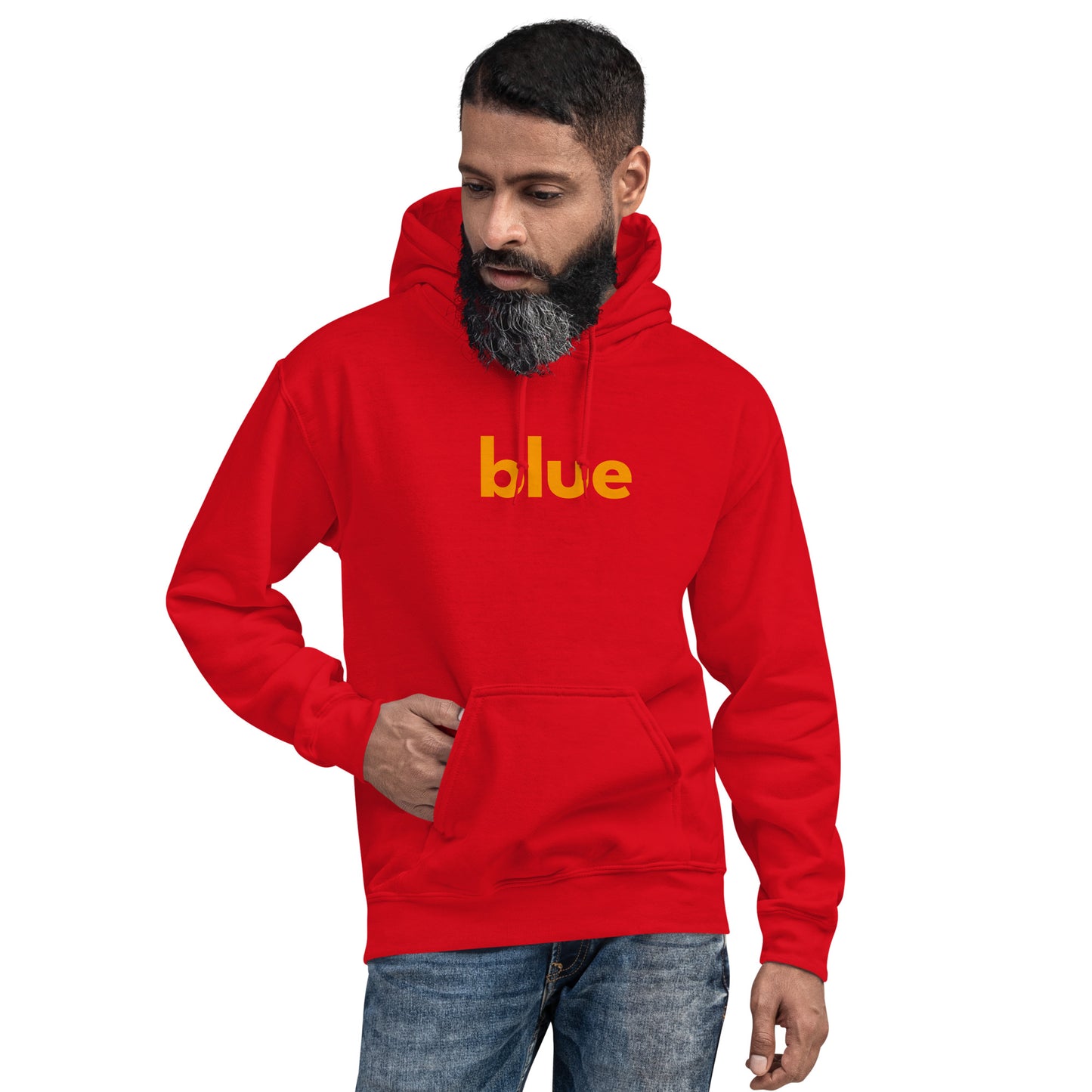 Daltonics Unisex Hoodie RED_orange