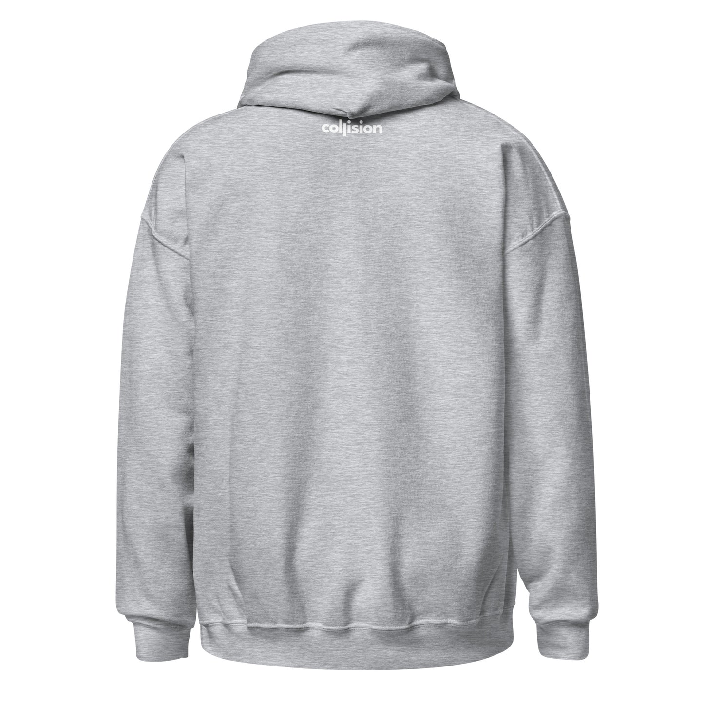 "HERE" Grey Unisex Hoodie