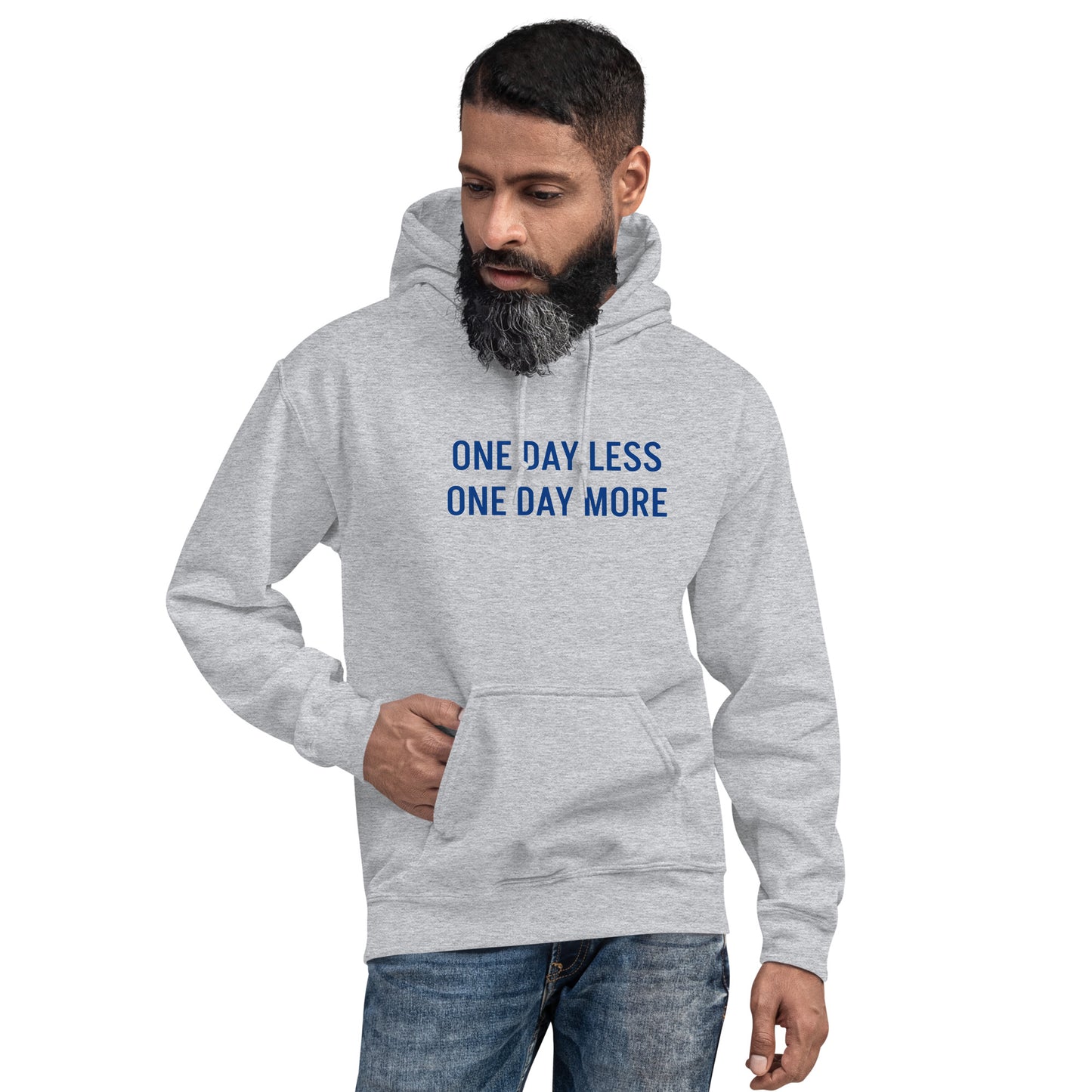 "One Day" Unisex Hoodie Grey