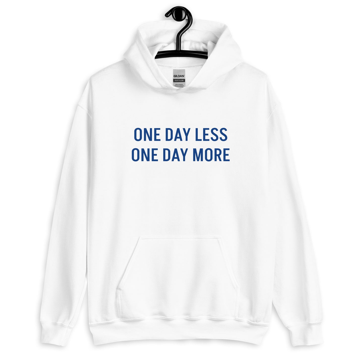 "One Day" Unisex Hoodie White