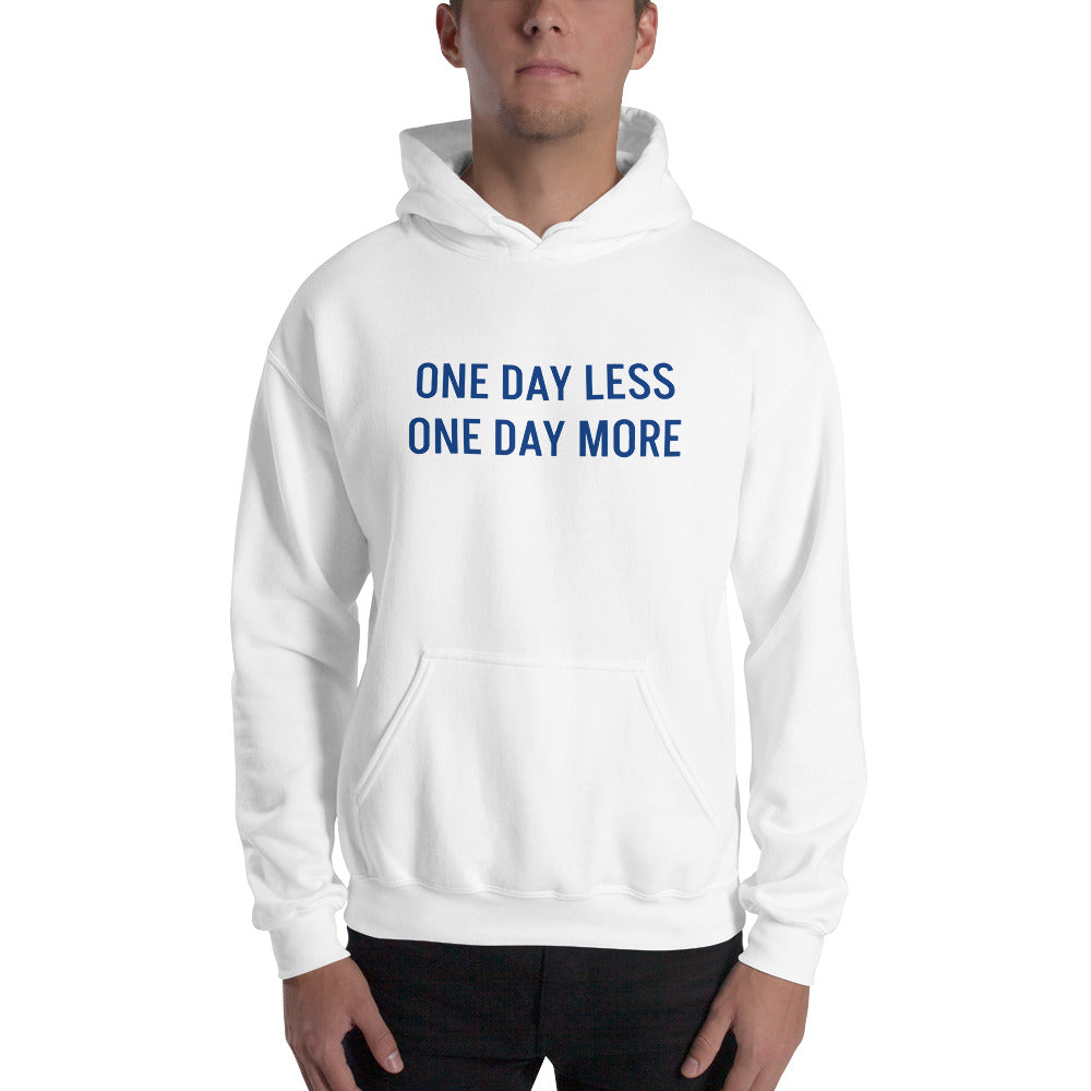 "One Day" Unisex Hoodie White