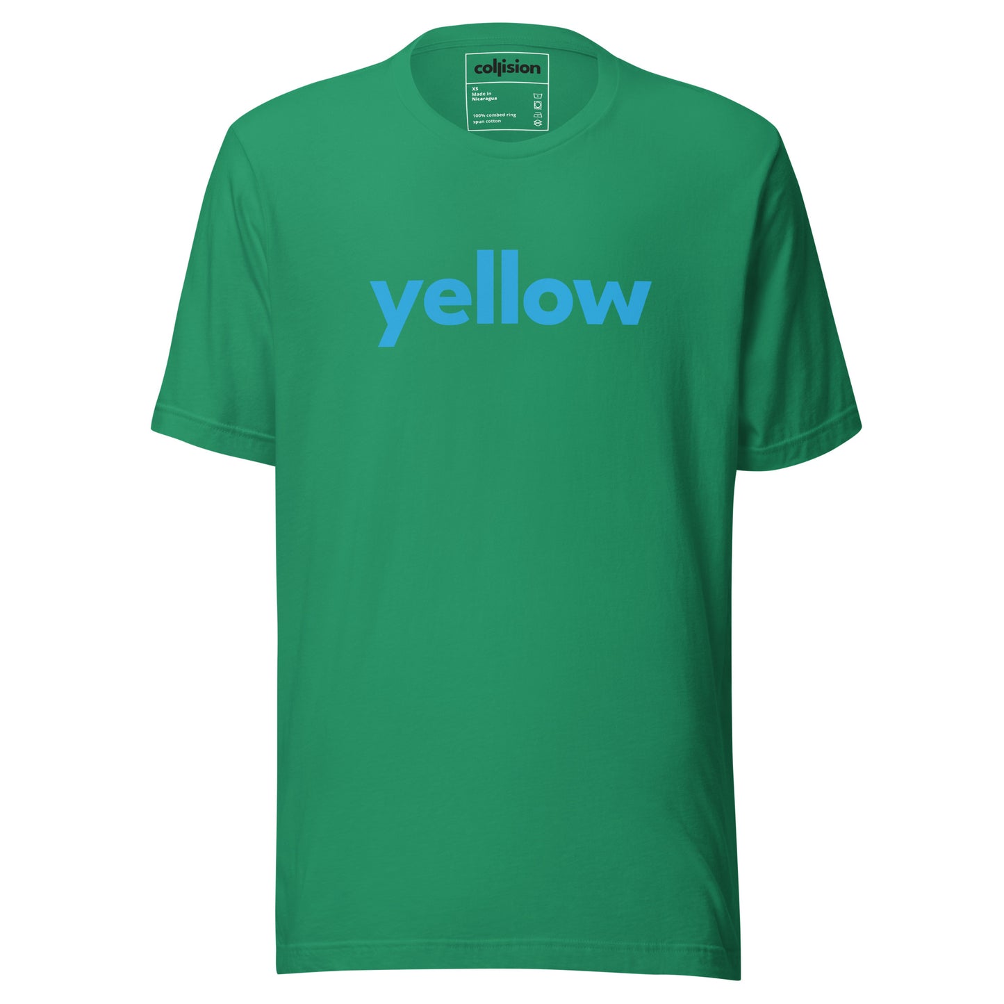 Daltonics Unisex t-shirt GREEN_yellow