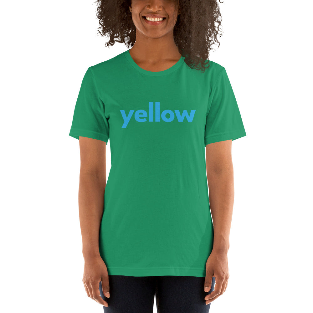 Daltonics Unisex t-shirt GREEN_yellow