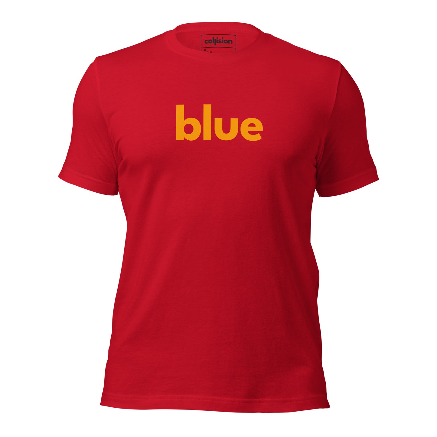 Daltonics Unisex t-shirt RED_blue