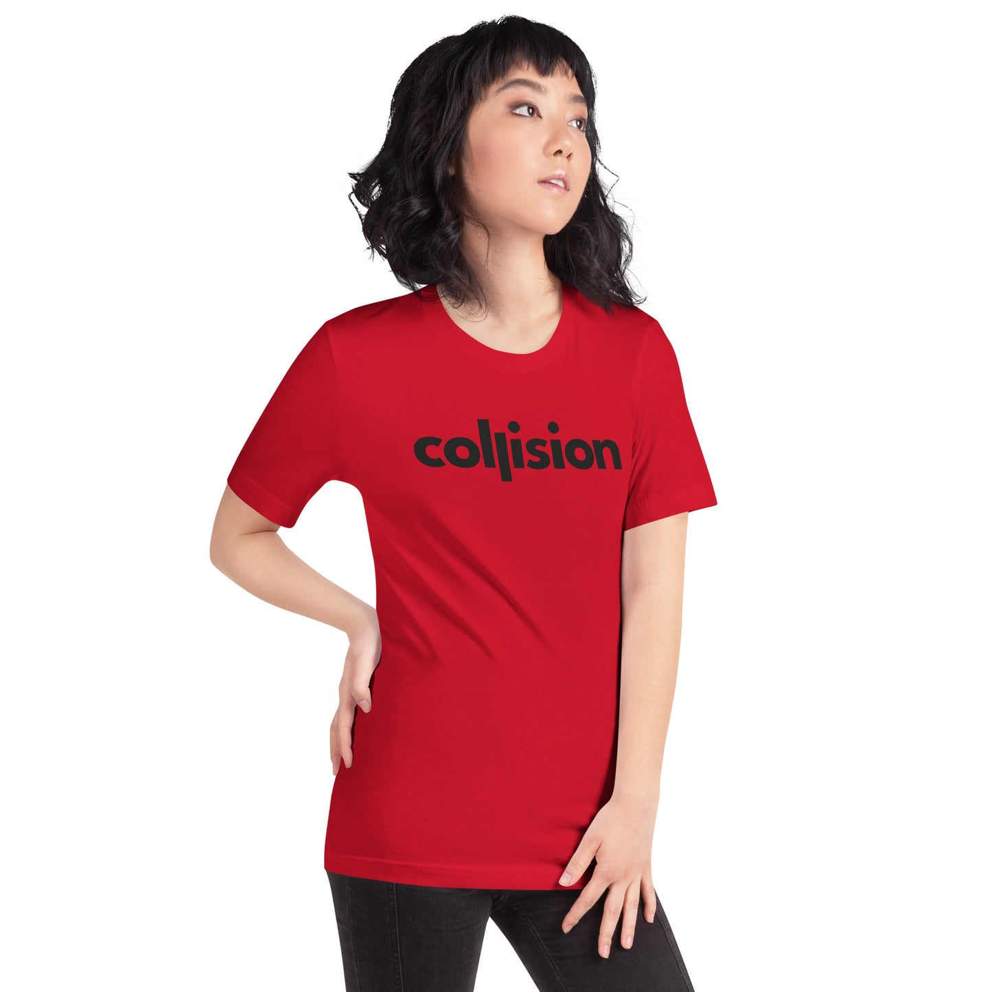 COLLISION Unisex t-shirt