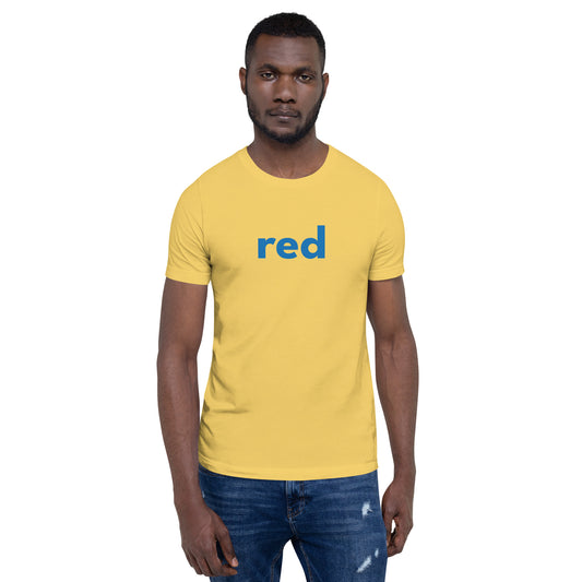 Daltonics Unisex t-shirt YELLOW_red